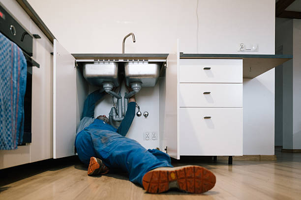 Professional Drain Cleaning technician working in Cohasset, MN